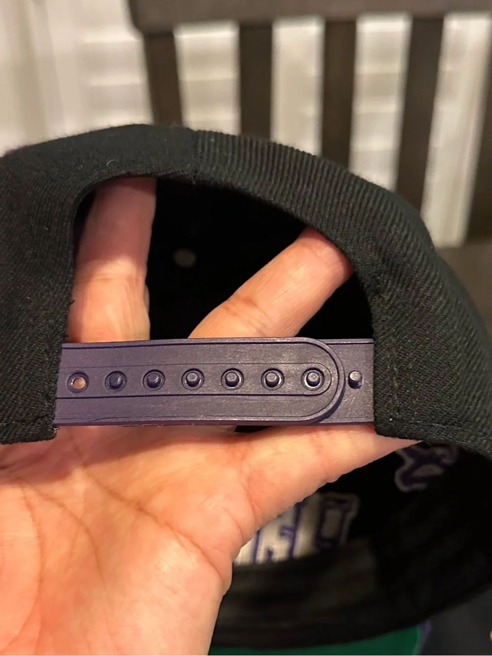 2 -Young & Reckless Block Letter Snapback Hats - Black/Yellow & Black/Purple
